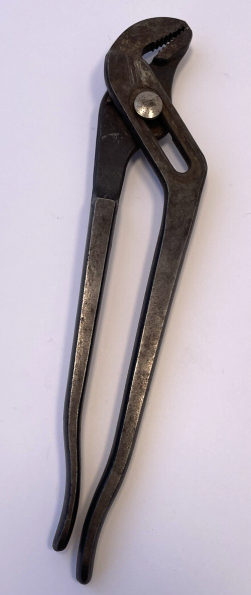 Vintage UTICA 507-10 USA Channel Lock Pliers Slip Joint Parrot Nose Nut Buster