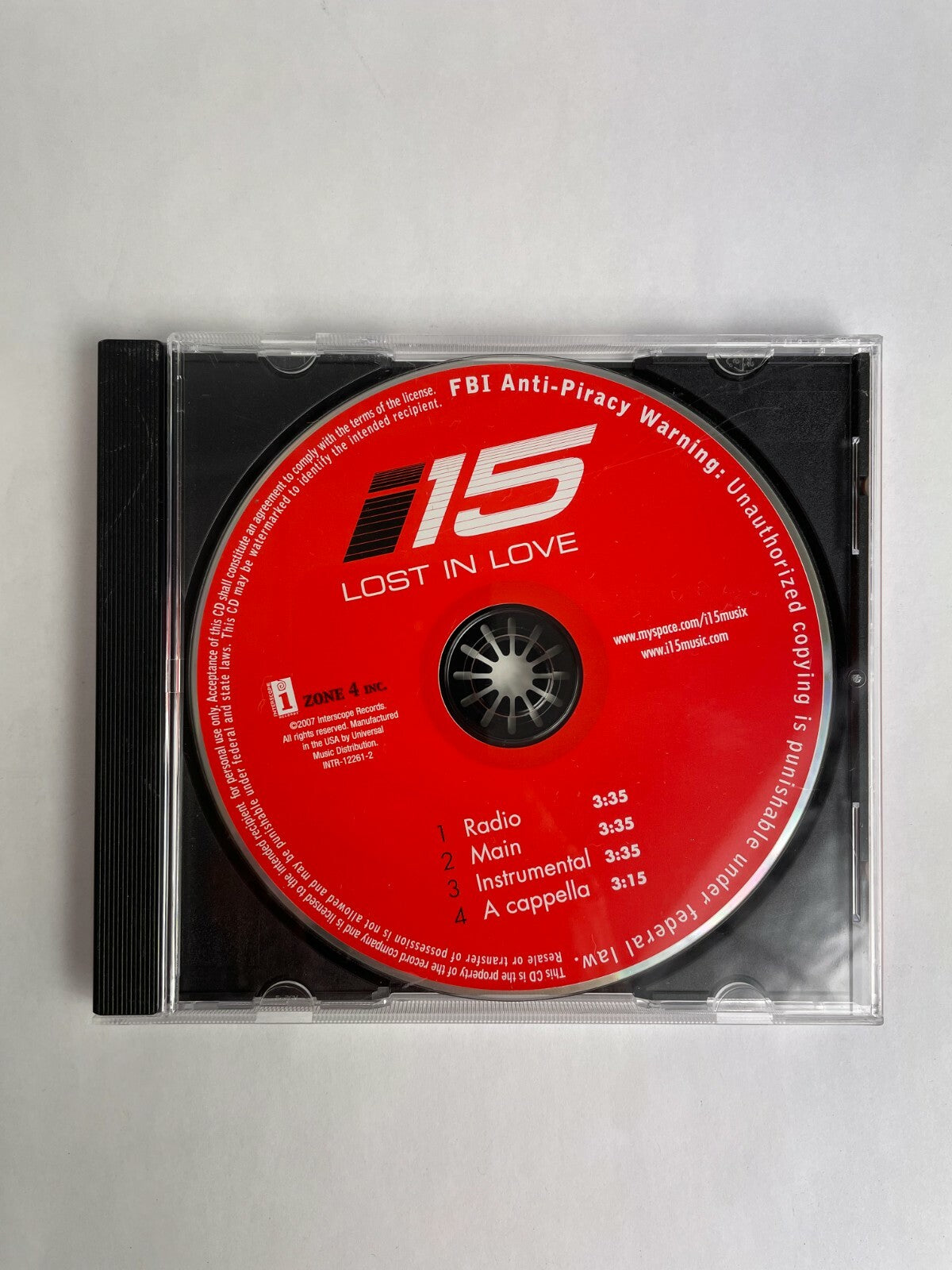 I 15 Lost In Love Radio Disc Q12
