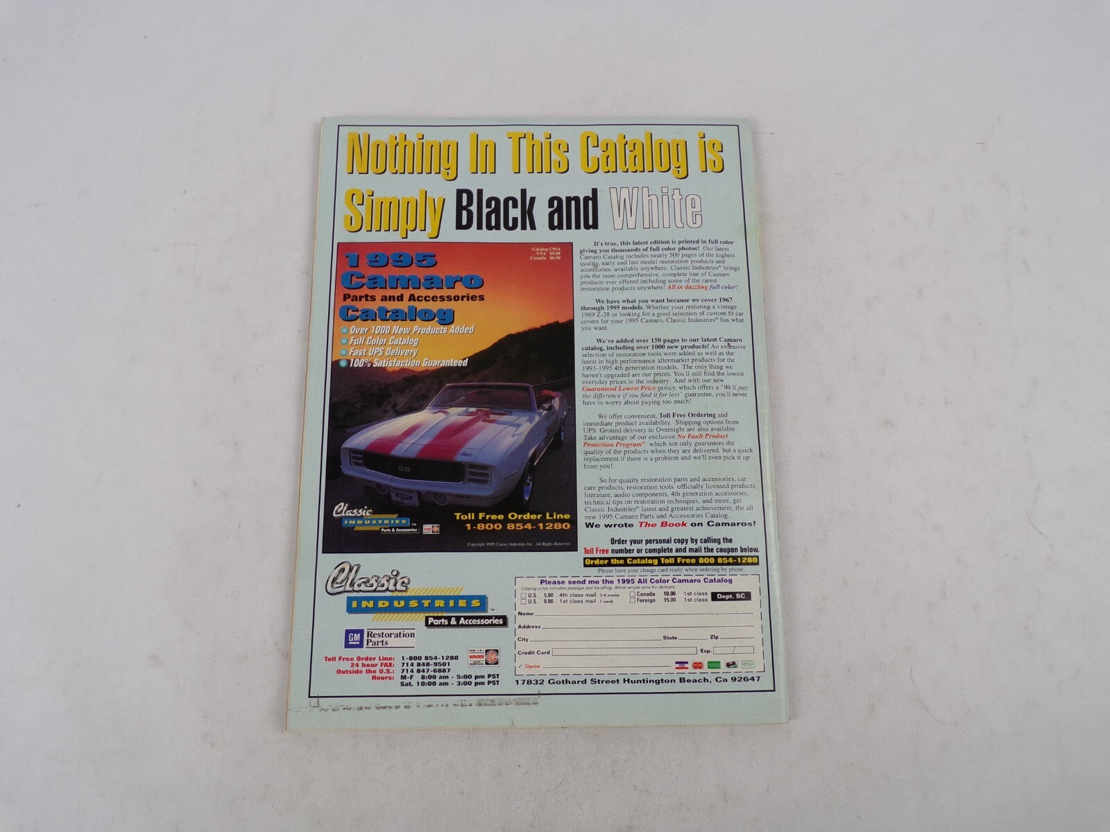 June 1995 Super Chevy Special Heavy Metal Muscle! The 1970 Super Sport - The Che