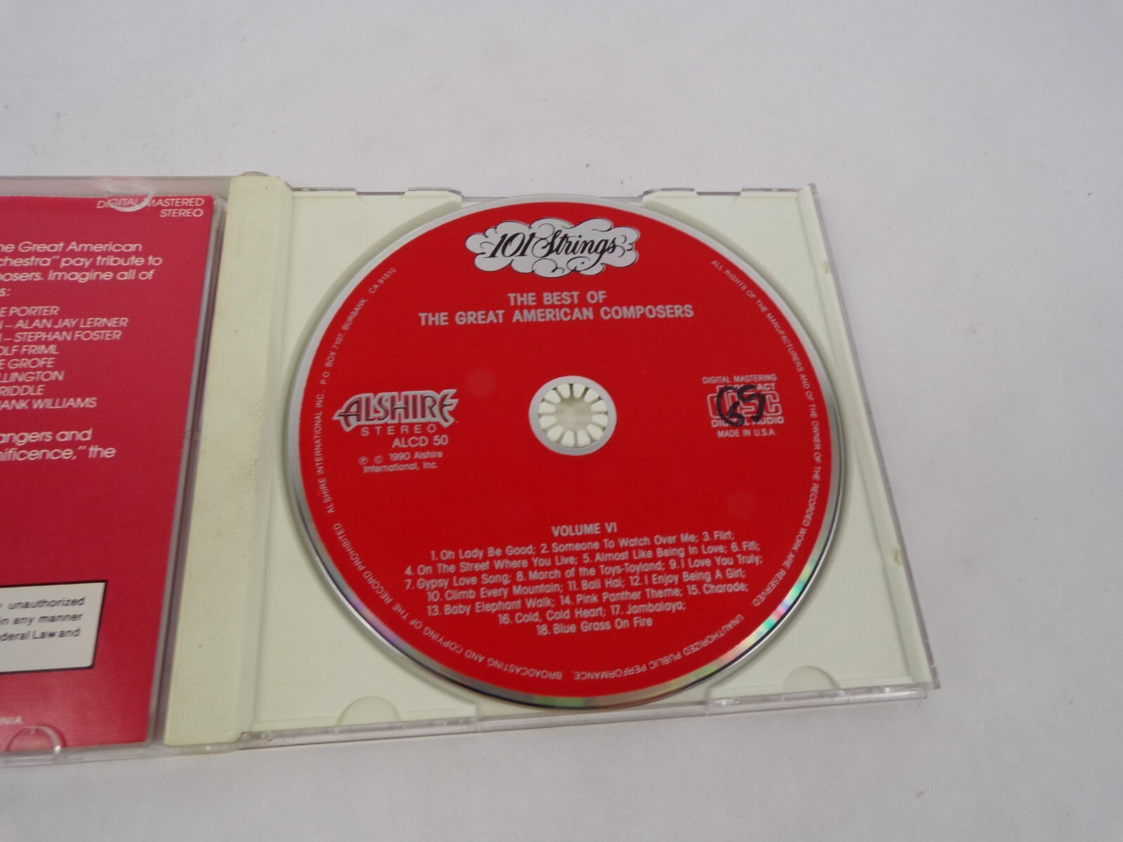 The Great American Composers Oh Lady be Good Someone To Watch Over MeCD#63