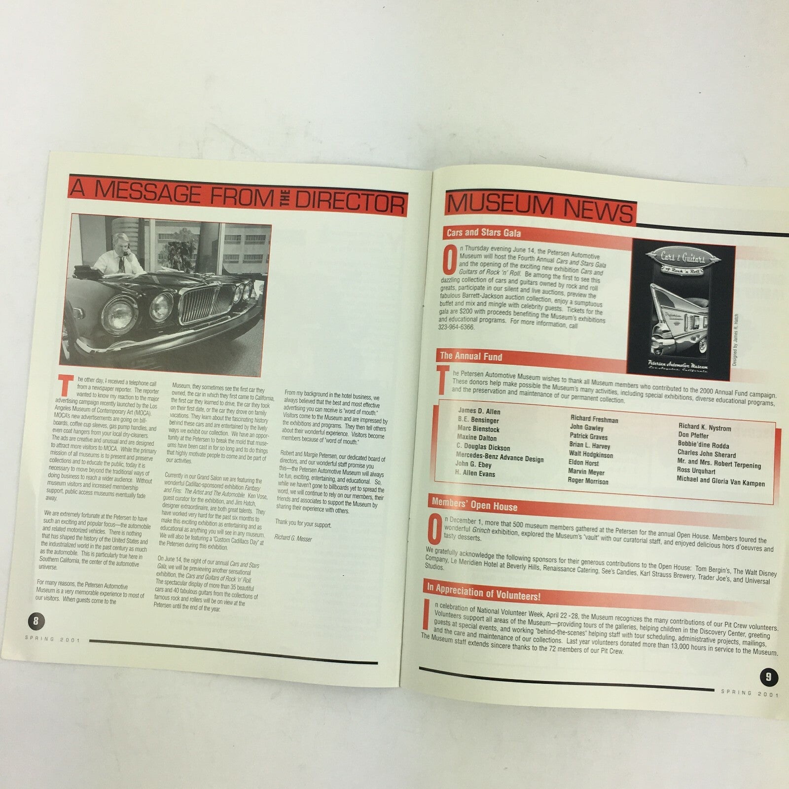 Spring 2001 Volume 5 Petersen From Hot Rods to Museums
