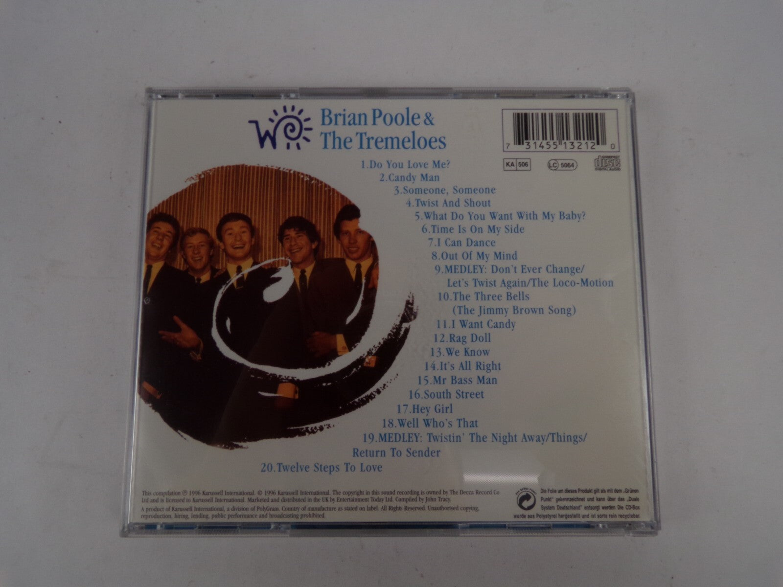 The World Of Brian Poole & The Tremeloes Candy Man we Know Rag Doll CD#40