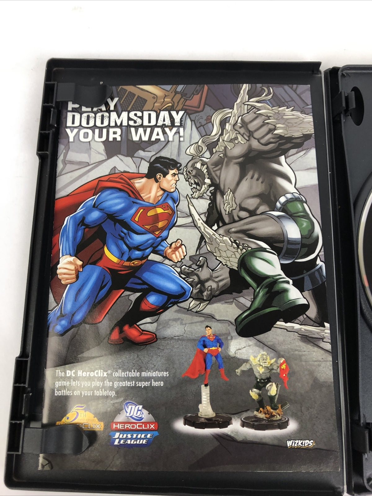 Superman: Doomsday DVD DC Universe Animated Feature Film - Mint Condition