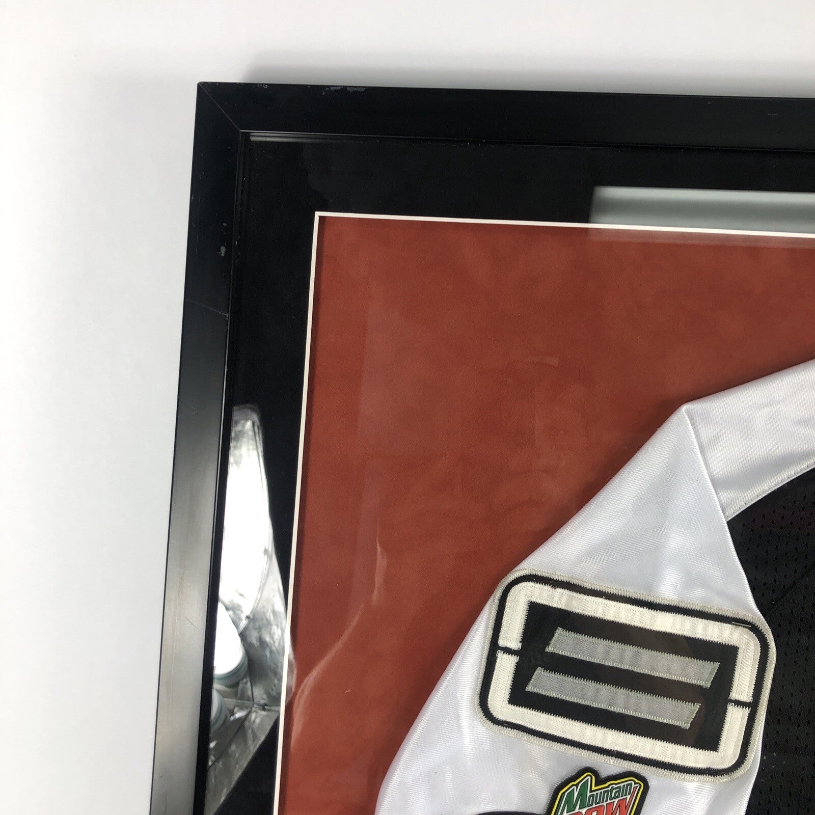 Carey Hart Mountain Dew Livewire Shift Motocross Jersey Matted and Framed - 1/1