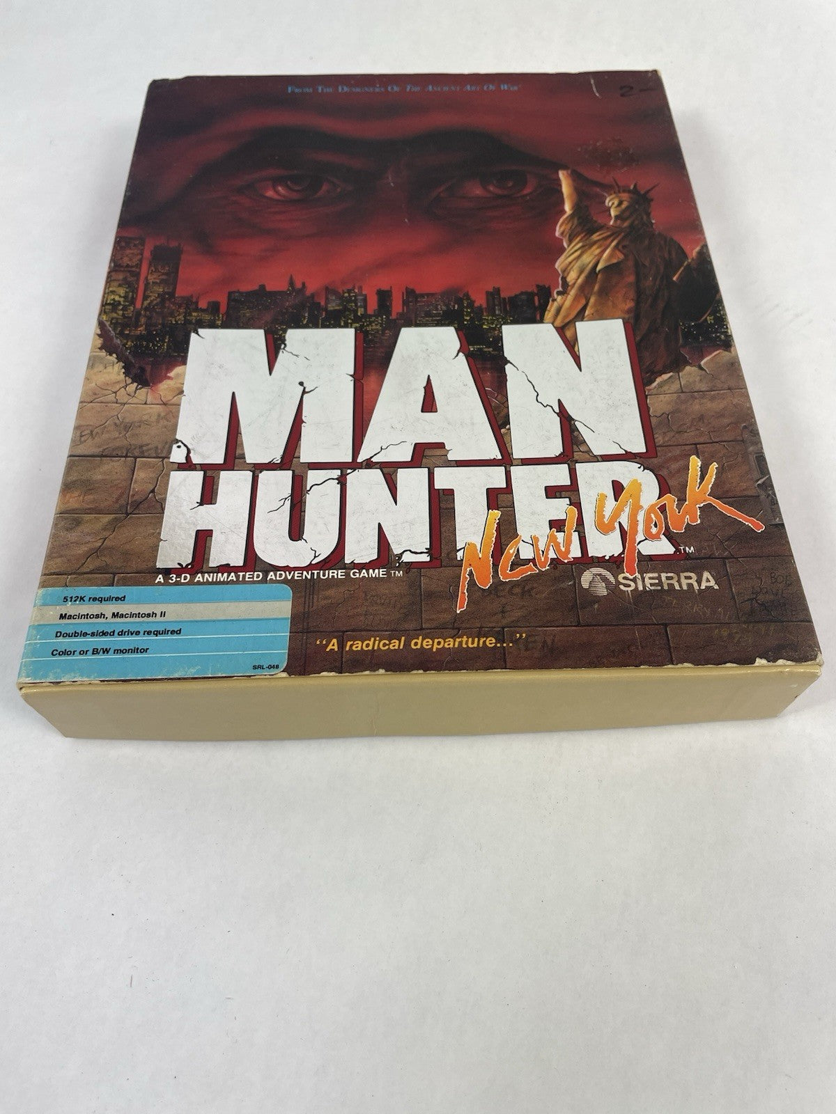 Man Hunter: New York Apple Macintosh & Mac II Sierra 1988Vintage computer game