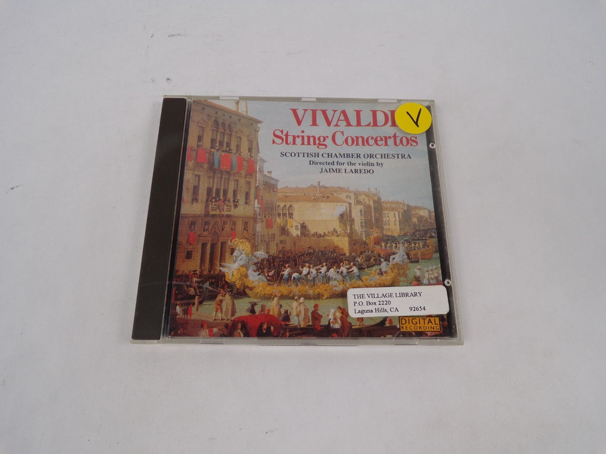 Vivaldi String Concertos Scottish Chamber Orchestra Directed For The ViolinCD#68