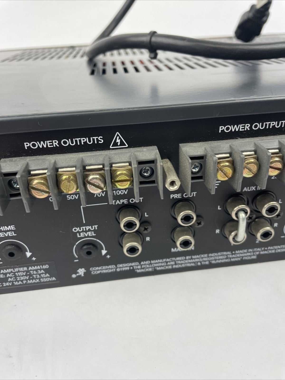 OEM Mackie AM 4160 - P.A. Professional Power Audio Amplifier / Mixer VGC