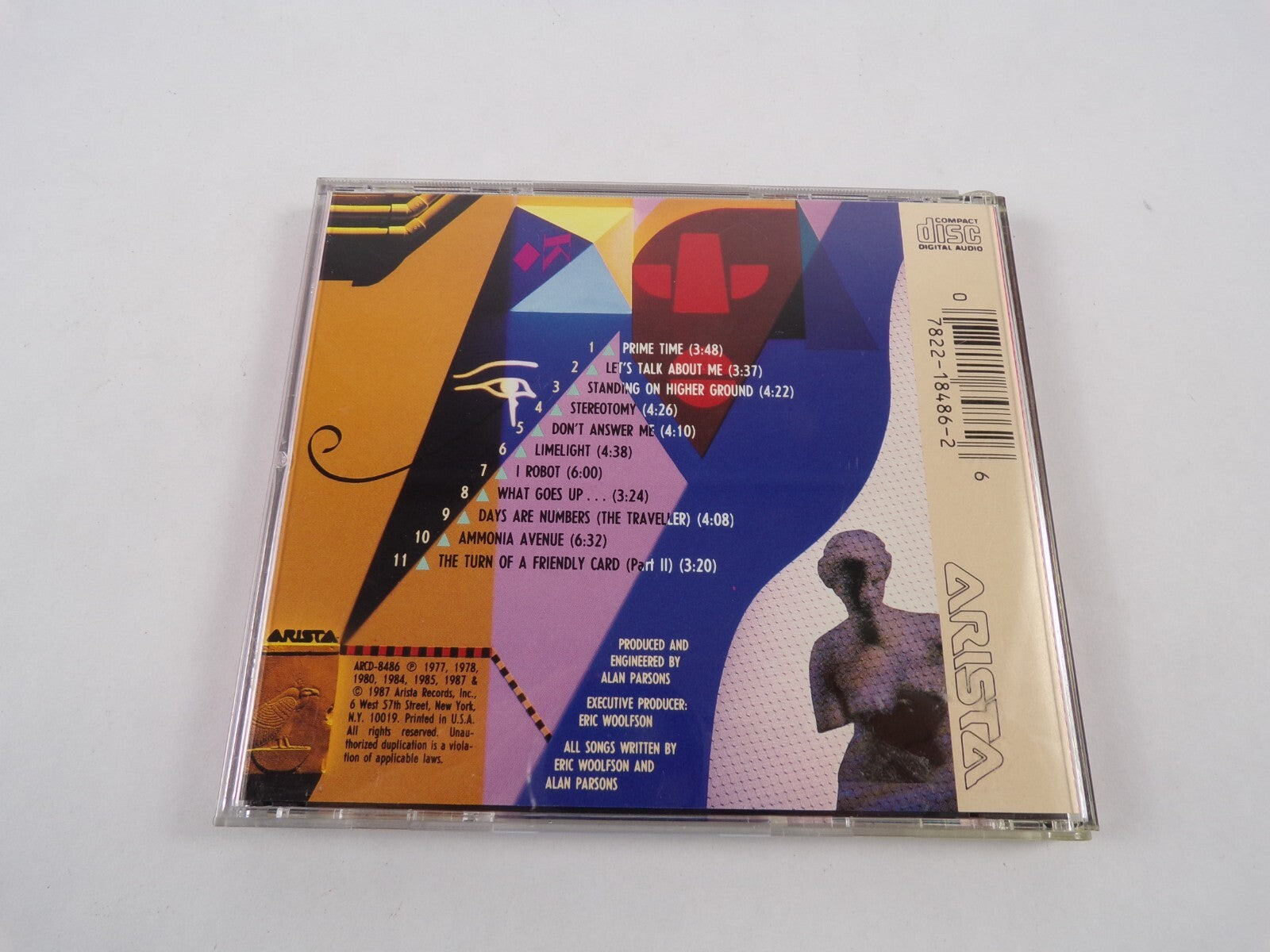 The Best Of The Alan Parsons Project Volume2 Prime Time Let's Talk About MeCD#45