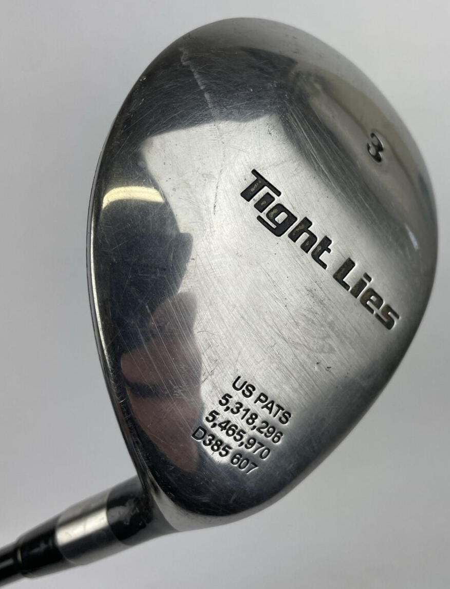 Adams Tight Lies  3 Wood Regular Flex Graphite Super Shaft Fairway Wood - LOOK