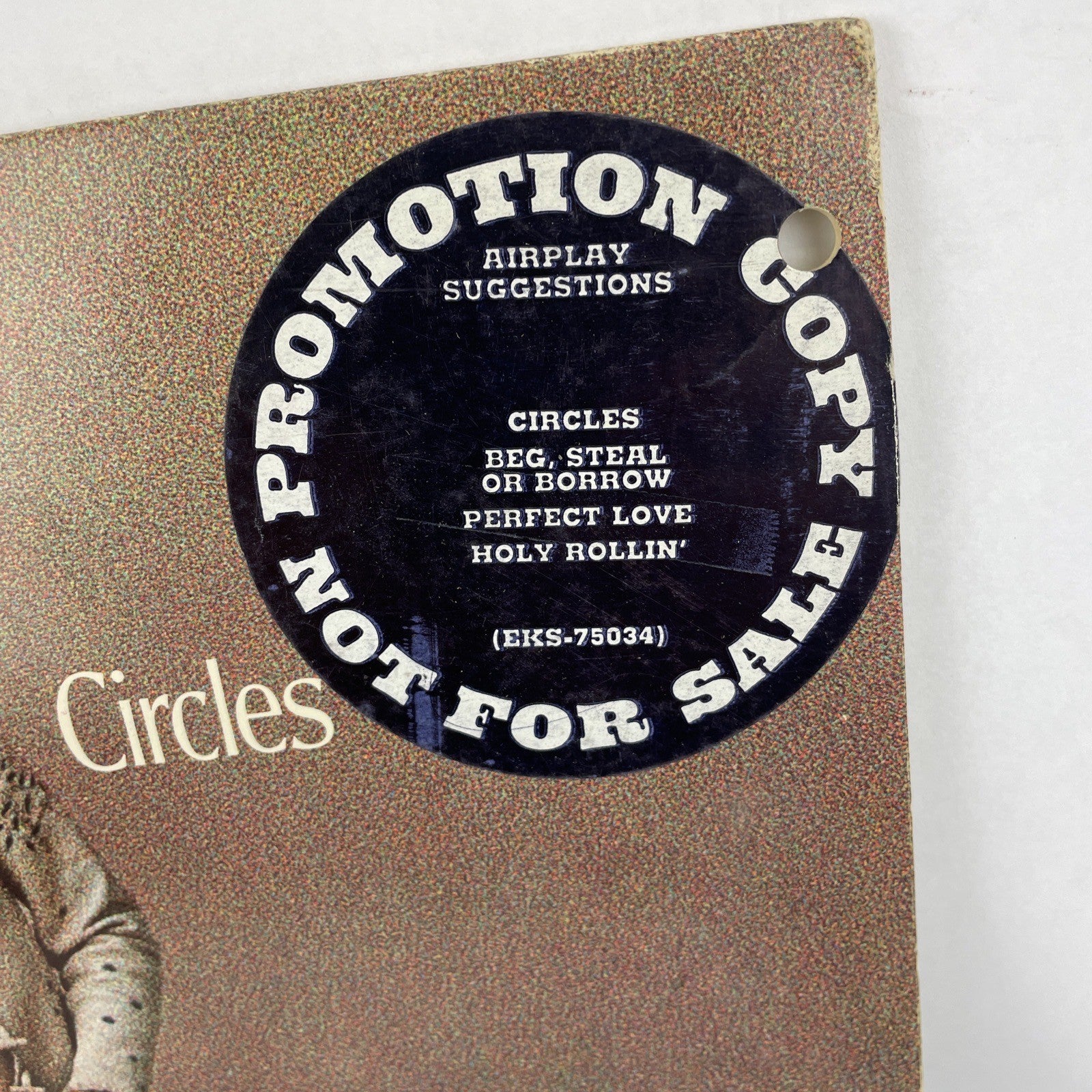The New Seekers - Circles LP Vinyl Record 1972 Elektra Records Promo Copy