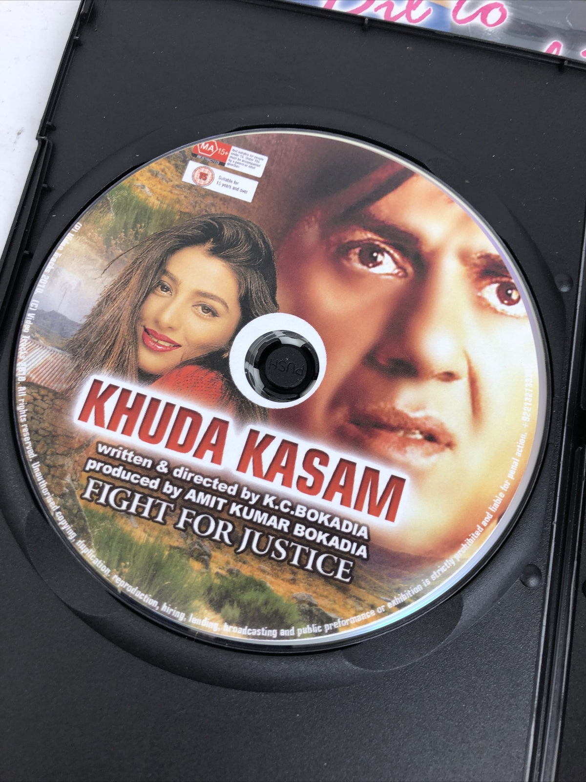 5 x Bollywood DVD LOT - KHUDA KASAM, KAL HO NAA HO, DAVID Dil to Pagal Hai *VGC*