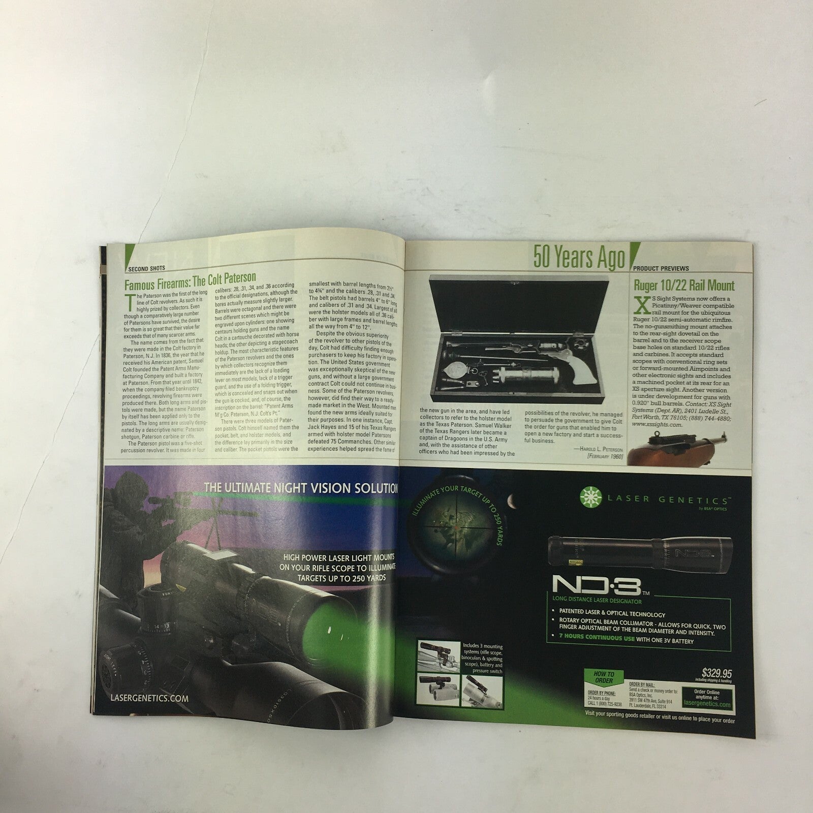 February 2010 American Rifleman Magazine 21st Century Style .300 ACP Pistols!