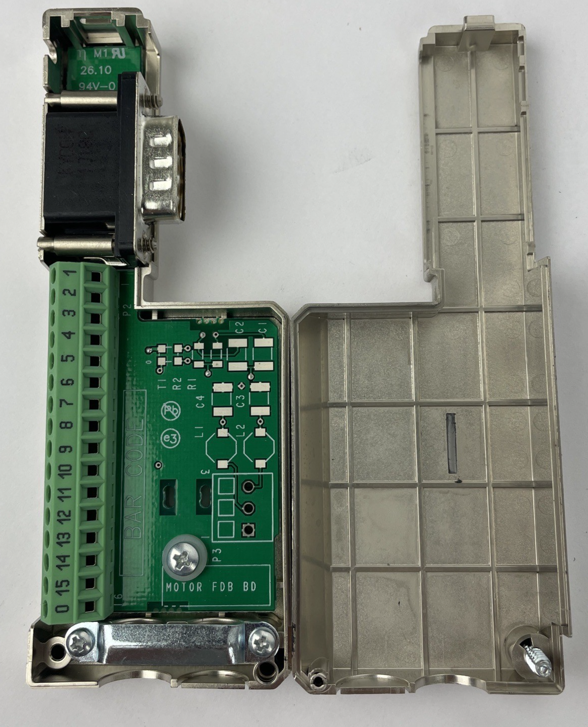 ALLEN BRADLEY 2090-K6CK-D15M MOTOR FEEDBACK CONNECTOR KIT SERIES A 15 POS