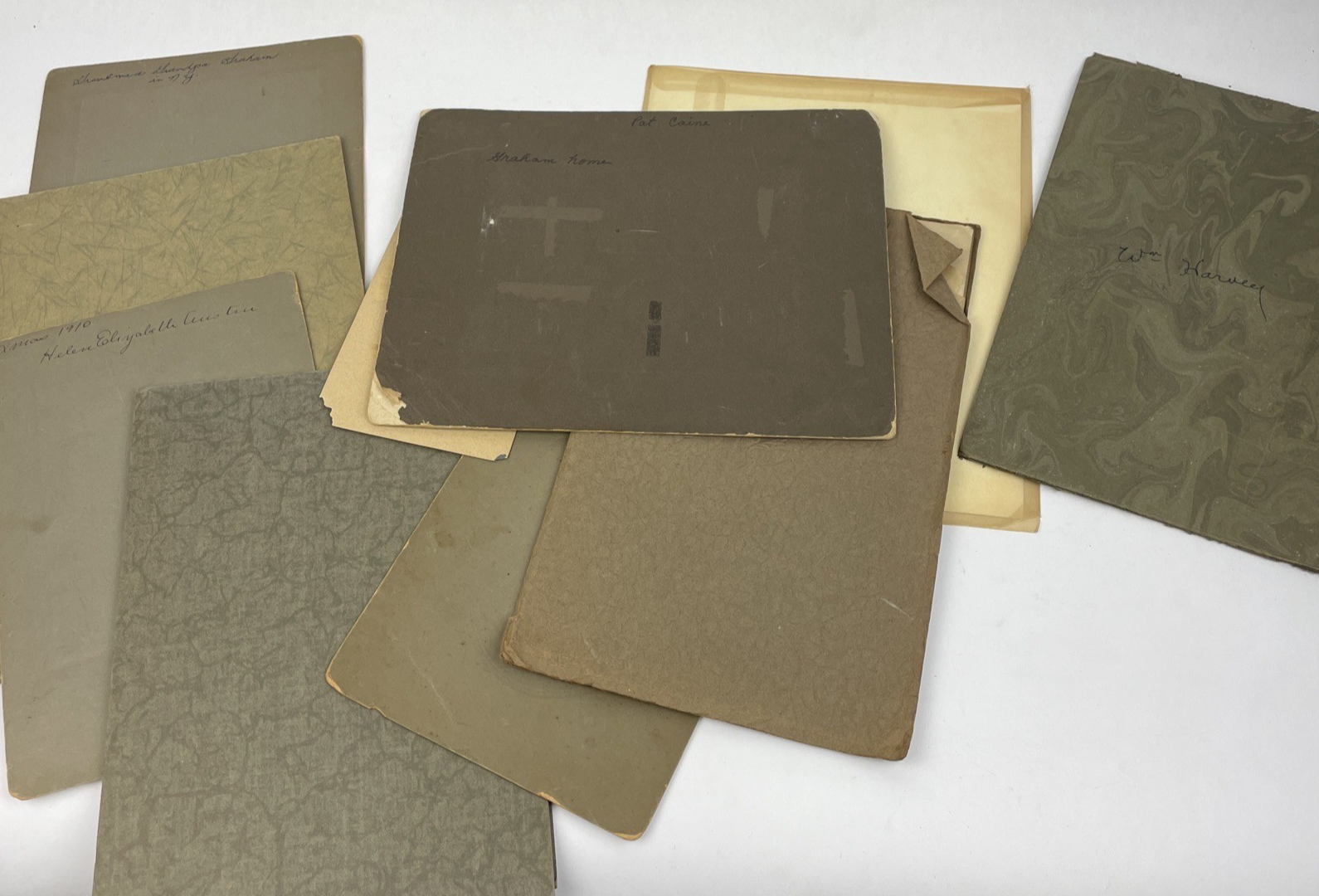 Antique Daguerreotype & Tin Type Ferrotype Portrait Photographs 1800s Lot Of 10