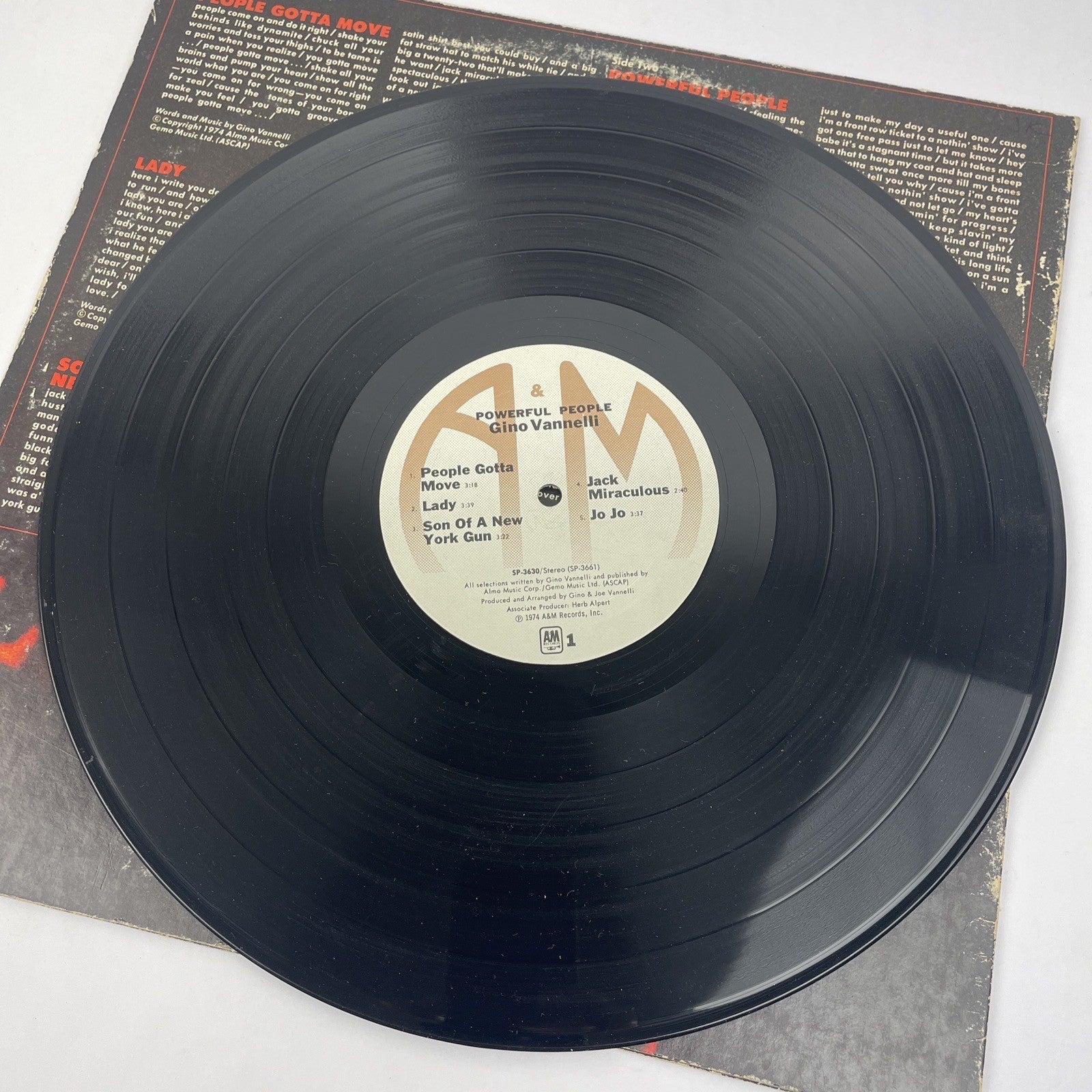 Gino Vannelli - Powerful People ( Vinyl Record LP, Album, 1973 )