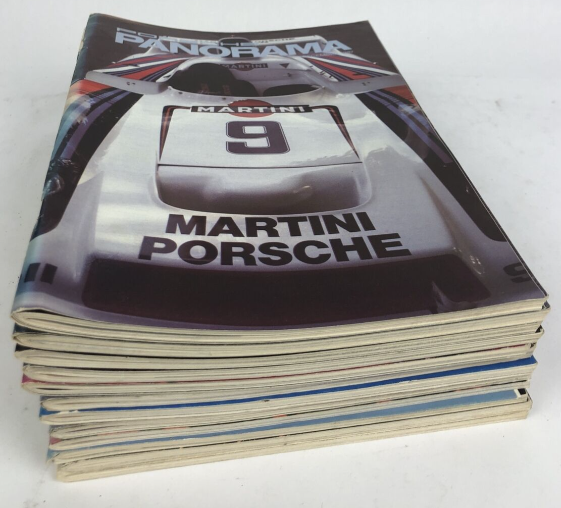 Porsche Panorama Magazine - 1987 Complete Set 30th Anniversary 12 issue -  RARE