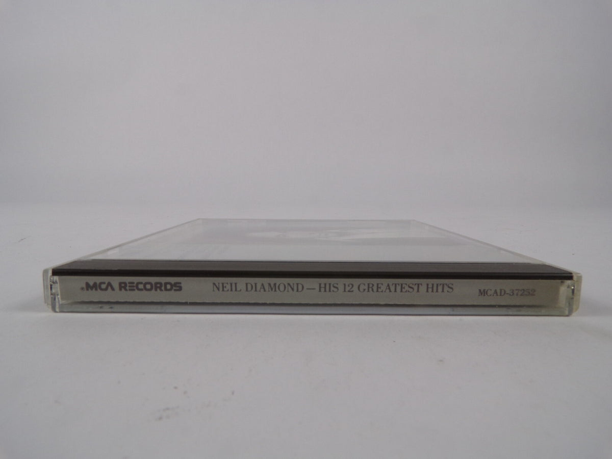 Neil Diamond His 12 Greatest Hits Song Sung Blue Iam I Said Play Me BrotherCD#27