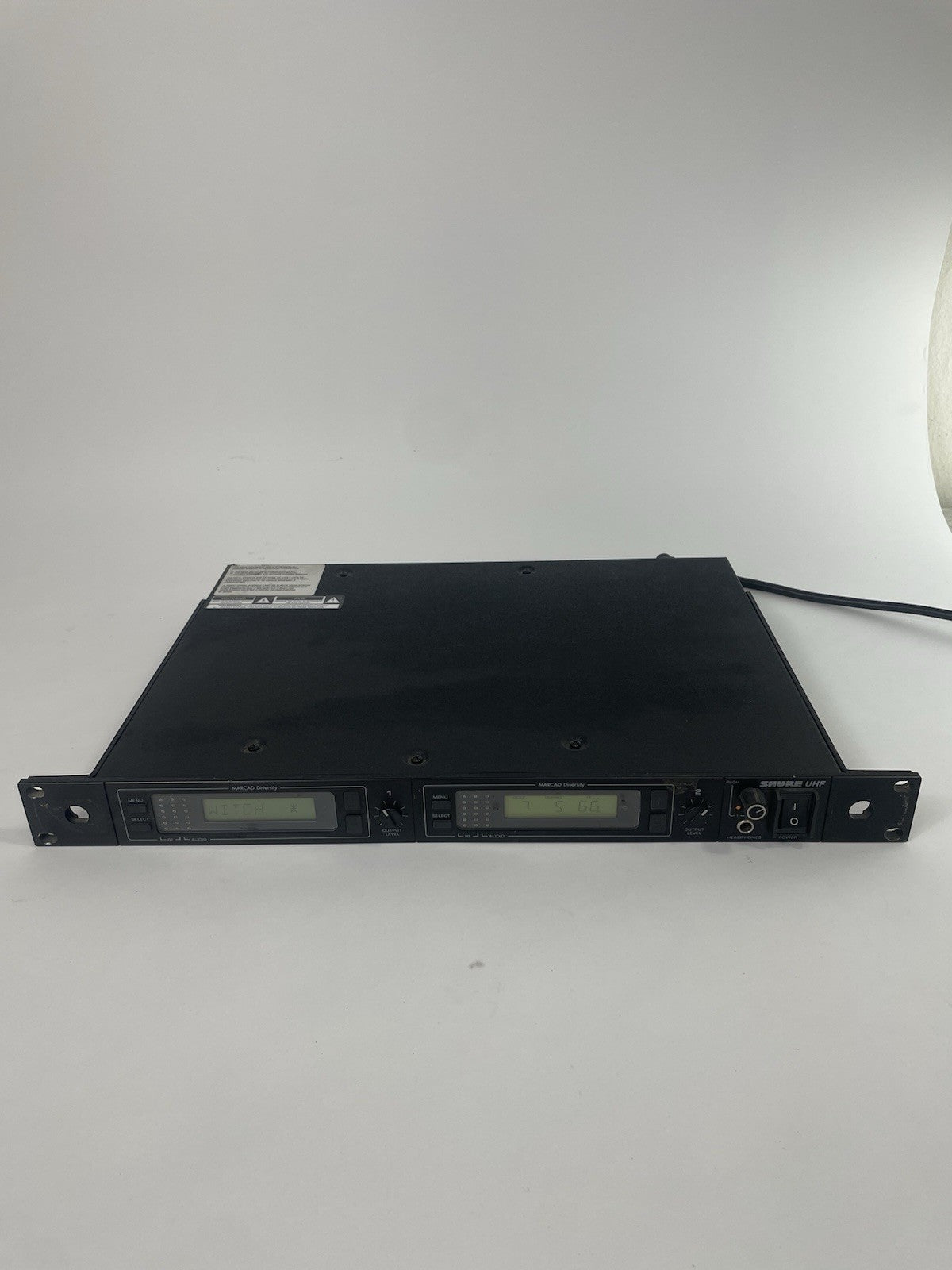 Shure UHF U4D-M4 Dual Wireless Receiver UHF System M4 Band Pro Audio