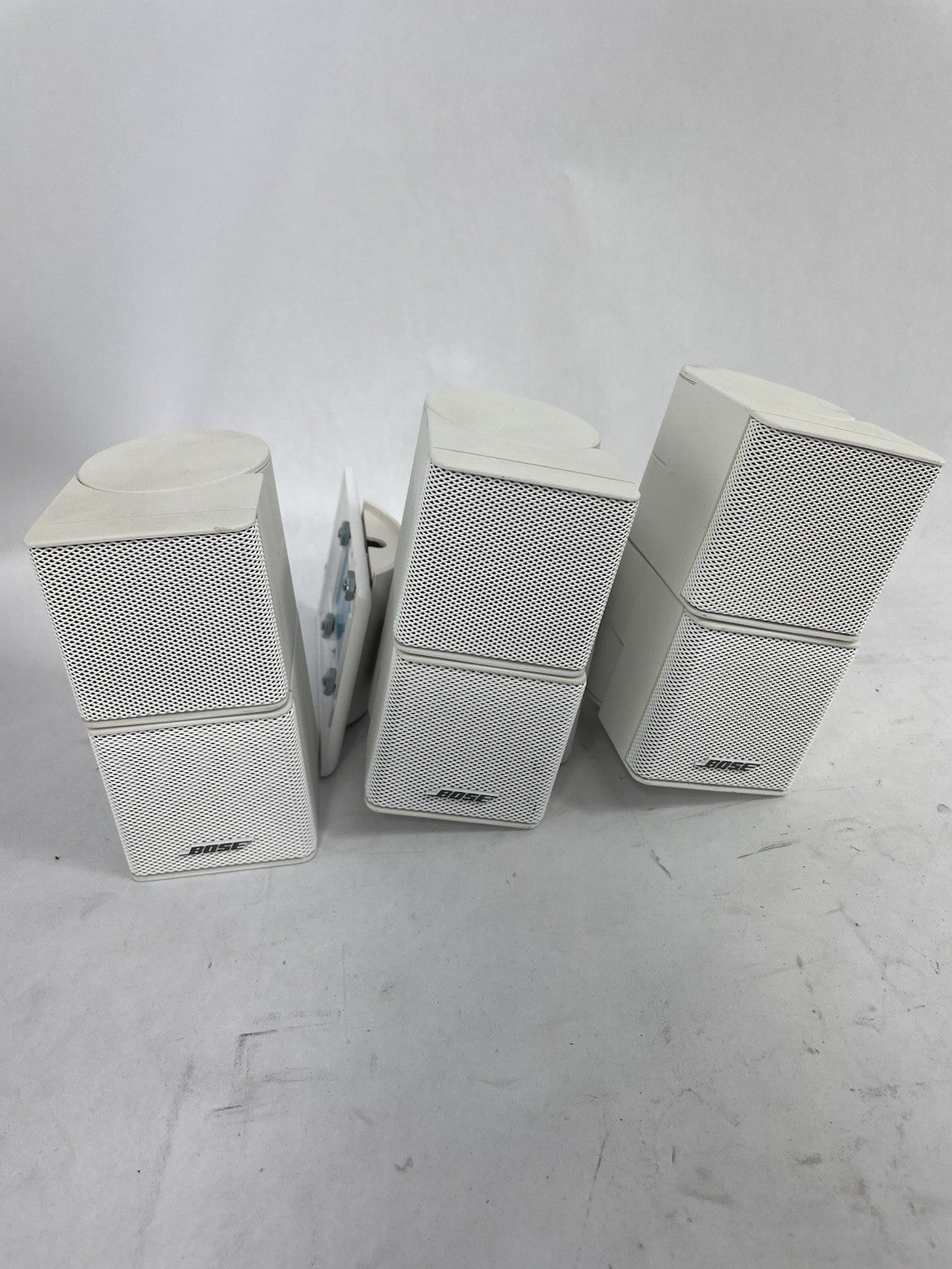 Bose Lifestyle Jewel Mini Double Cube Speakers, Acoustimass : SET of 3