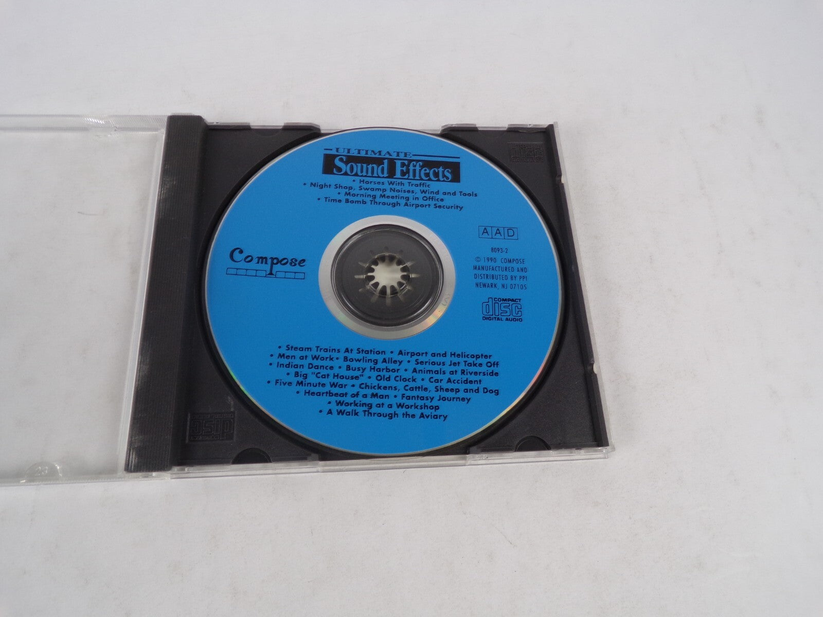 The Ultimate Sound Effects Horses With Traffic Night Shop, Swamp Noises,WinCD#31