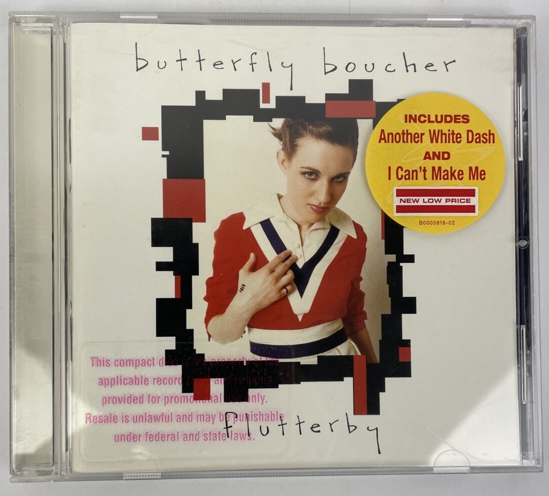 Flutterby - Digital Audio CD By Butterfly Boucher 2004 A&M Records Promo Copy BC