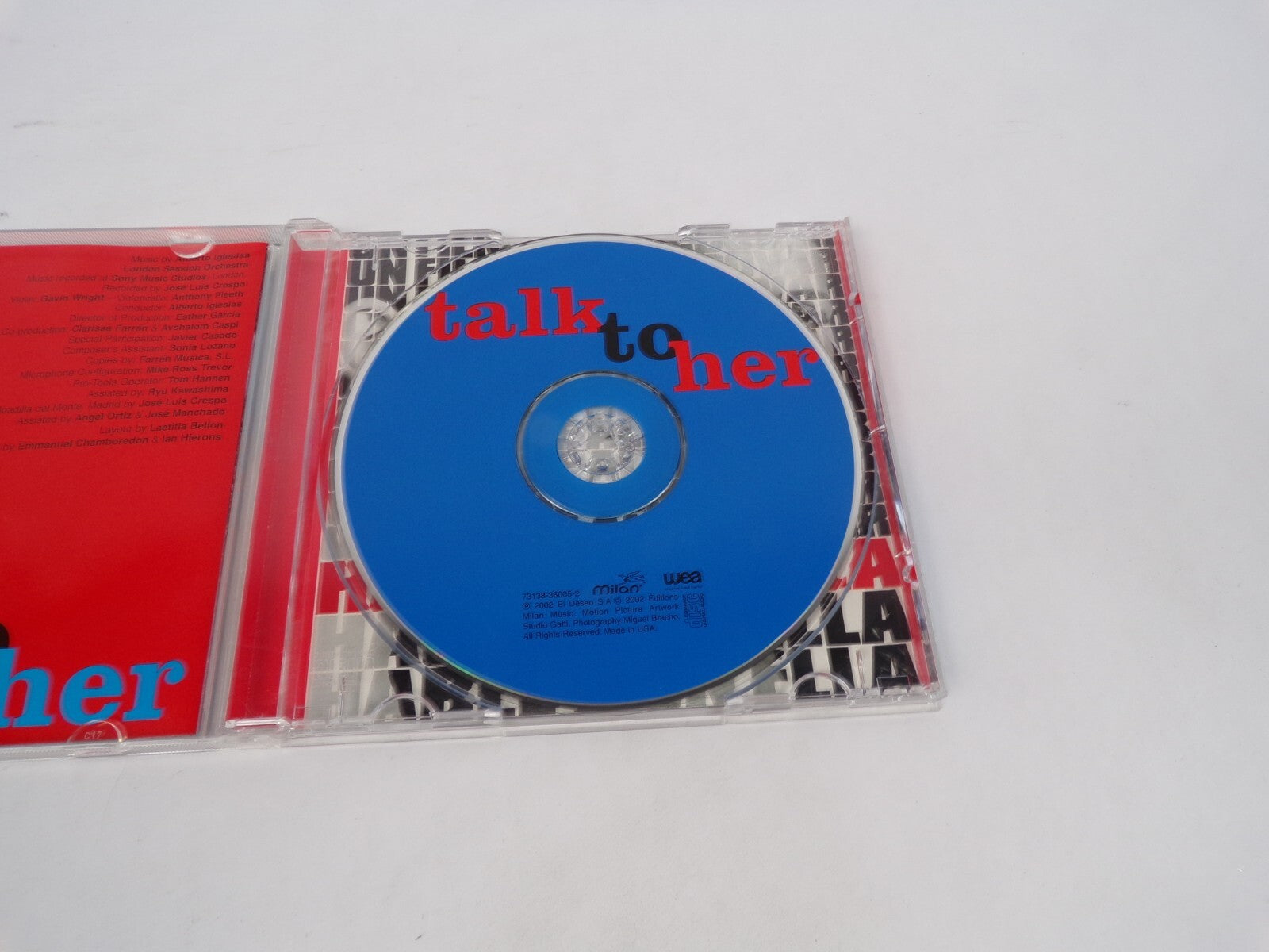 Talk To Her A Fil By Pedro Almodovar A SOny Pictures Classics Release SabanCD#69