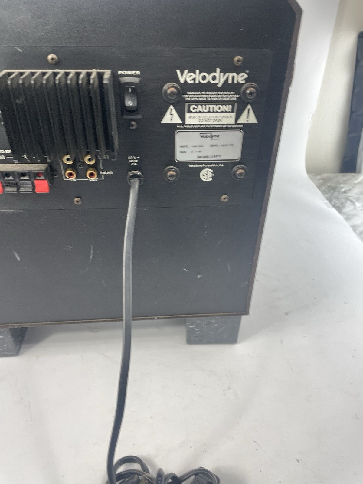 Velodyne VA 8100x Subwoofer VA Series 8"  W/ 10" Passive Radiator