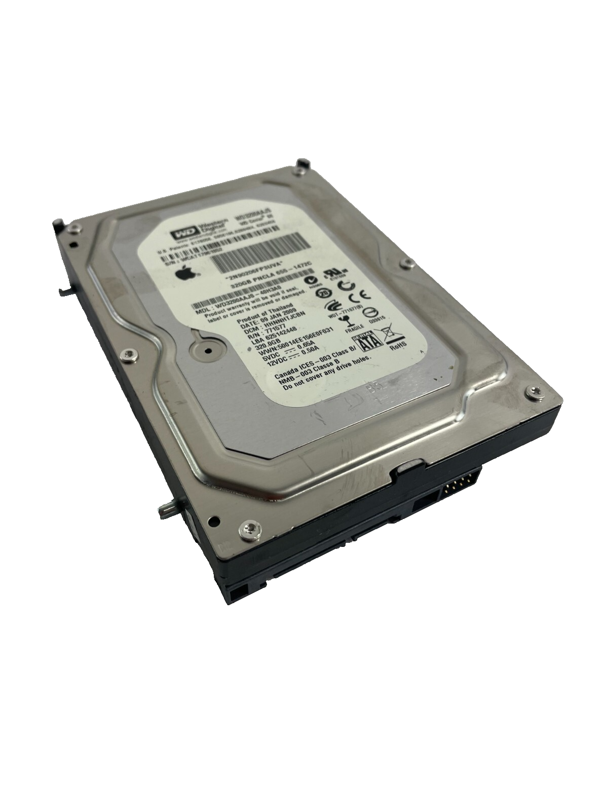 Western Digital Caviar Model WD3200AAJS - 40H3A0 Internal Hard Drive Cache 8MB