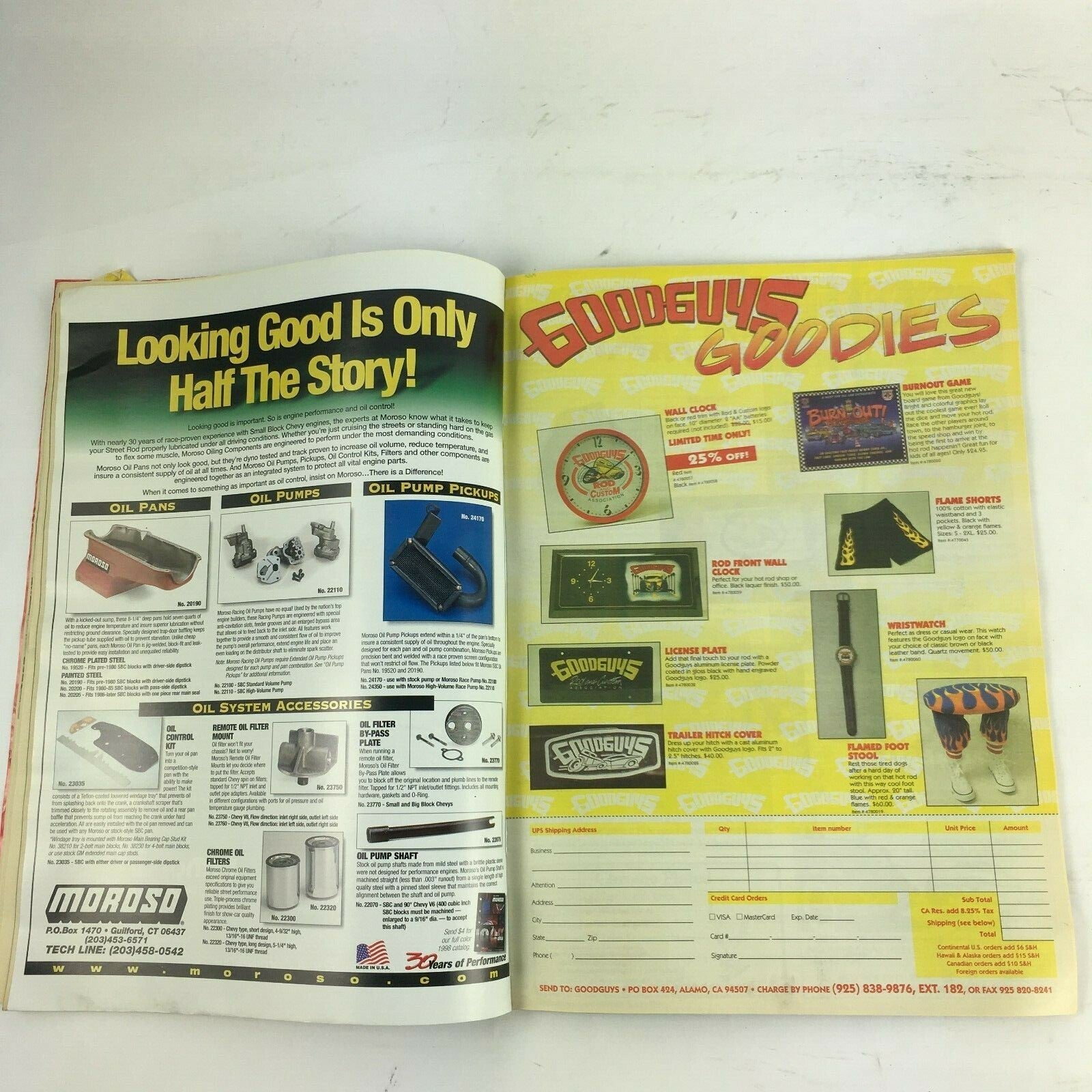 May 1998 Goodguys Goodtimes Gazette Magazine March Meet Now and Then..