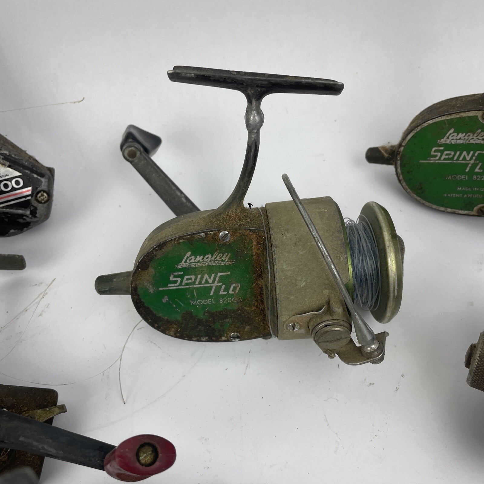 10 + Vintage Bait Cast Conventional Spinning Fresh Salt Reels For Parts Repair