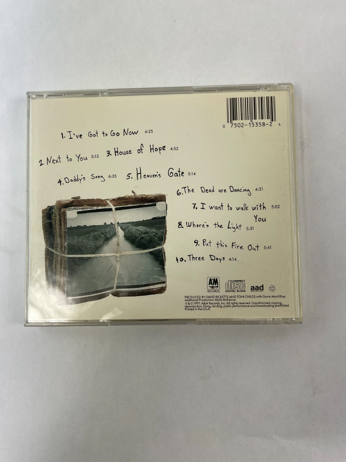 Toni Childs House Of Hope I've Got To Go Now Next To You House Of Hope CD#73