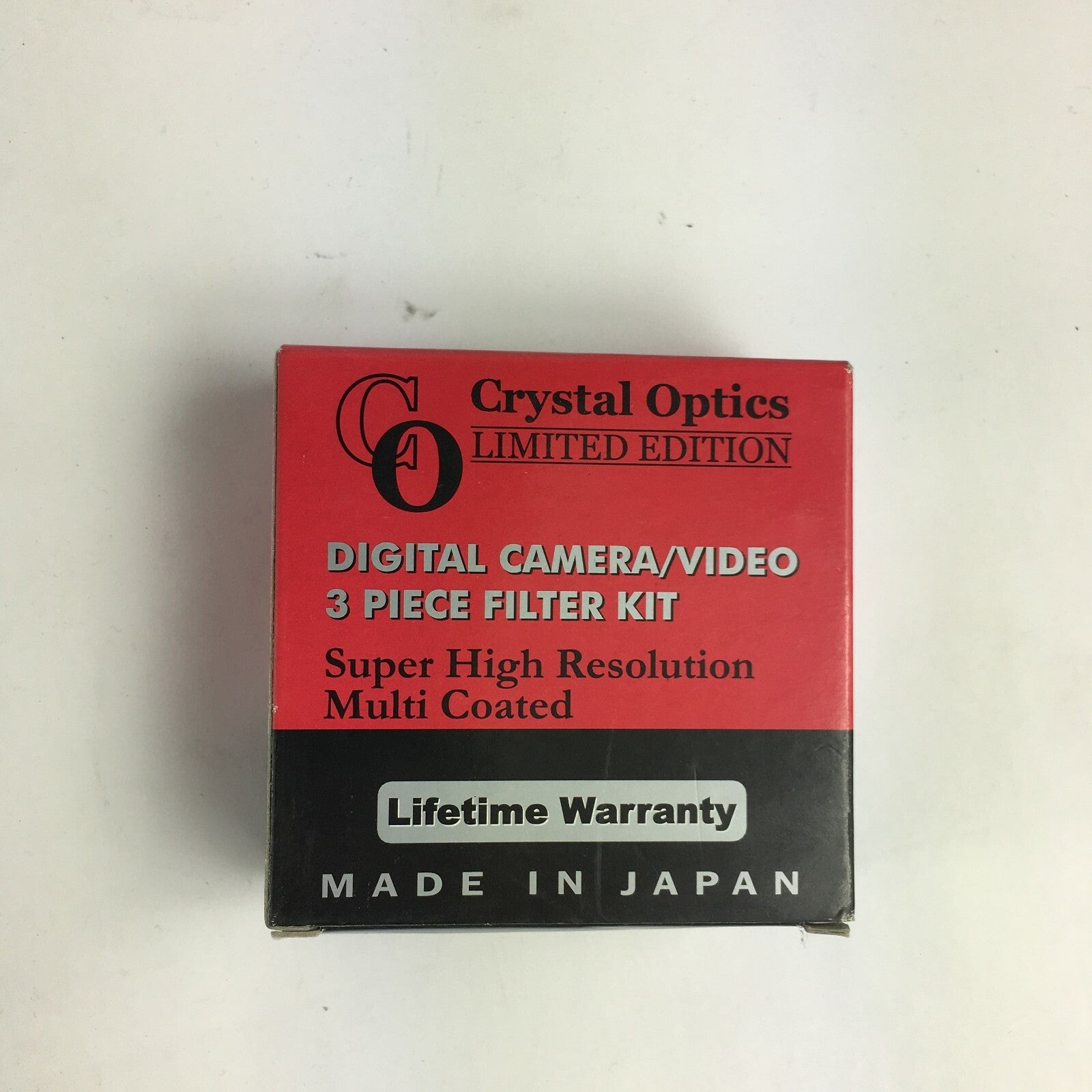 Crystal Optics Limited Edition Digital Camera/Video 3 Piece Filter Kit 72mm