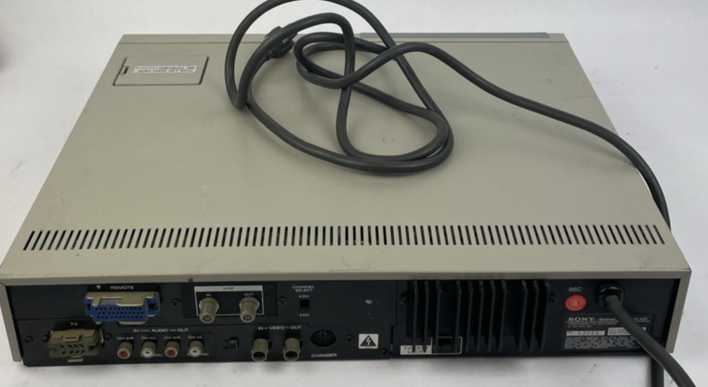 OEM Sony Betamax SLO 420 Industrial Videocassette Recorder  - UNTESTED FOR PARTS
