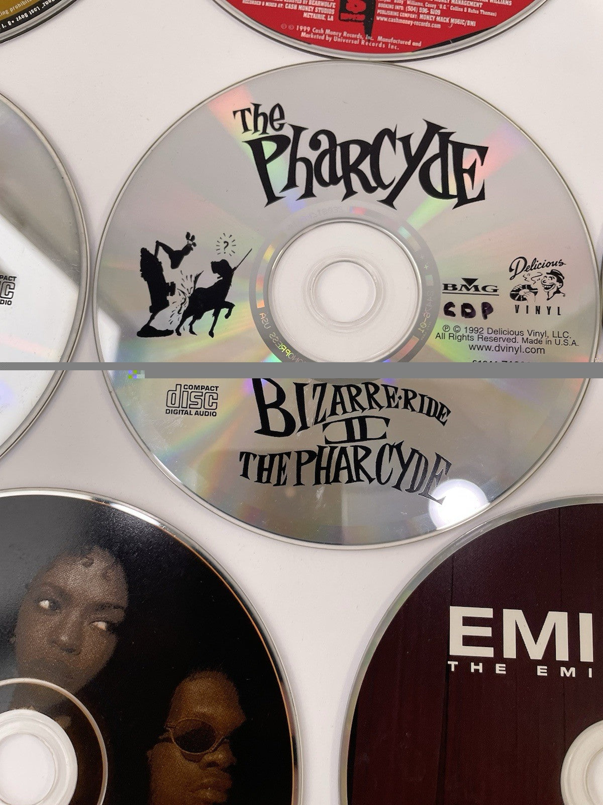 HIP-HOP / RAP CD COLLECTION LOT OF 14 CD(s) Andre Nickatena Eazy-E 50 Cent Jay Z