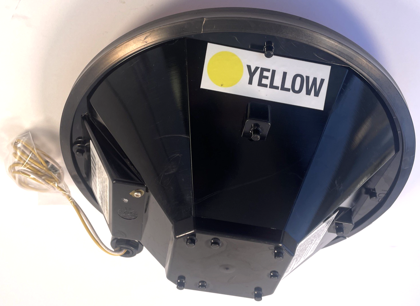 DIALIGHT 433-3230-001 XL 120VAC 60Hz 19W Yellow Color 12" Traffic Light TESTED