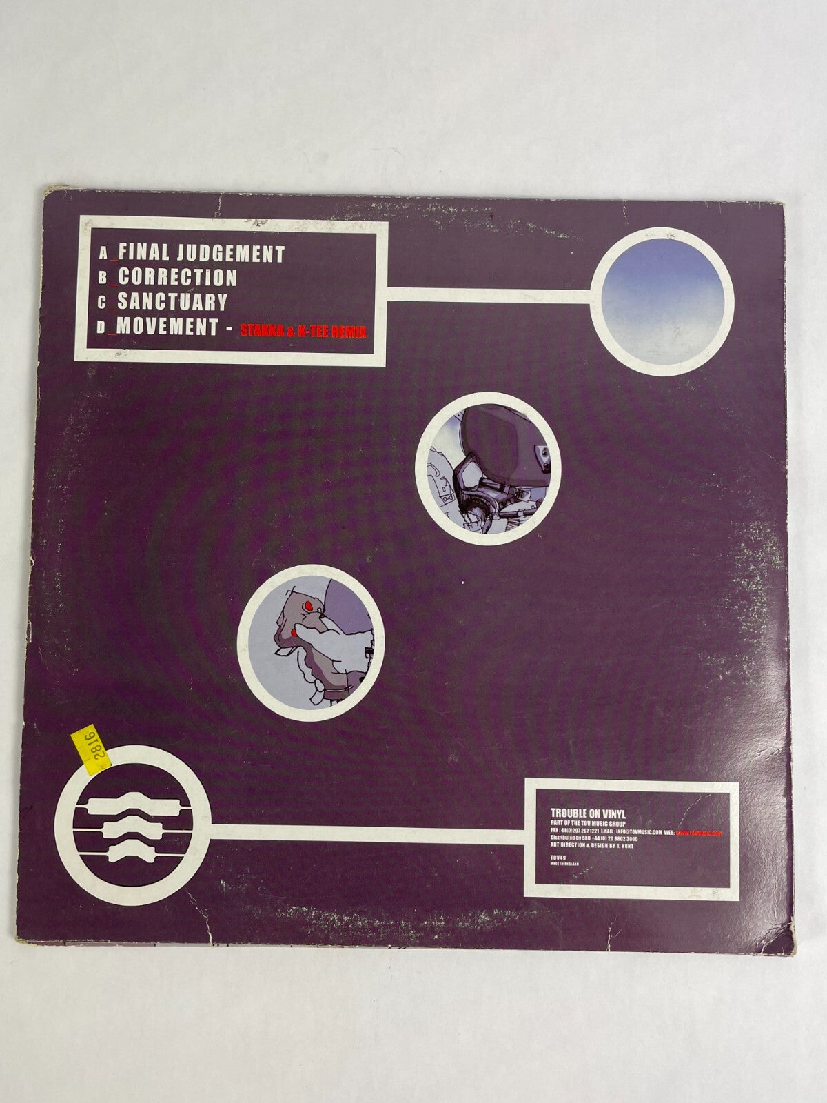 DJ Friction & Nu Balance Final Judgement E.P Vinyl Record