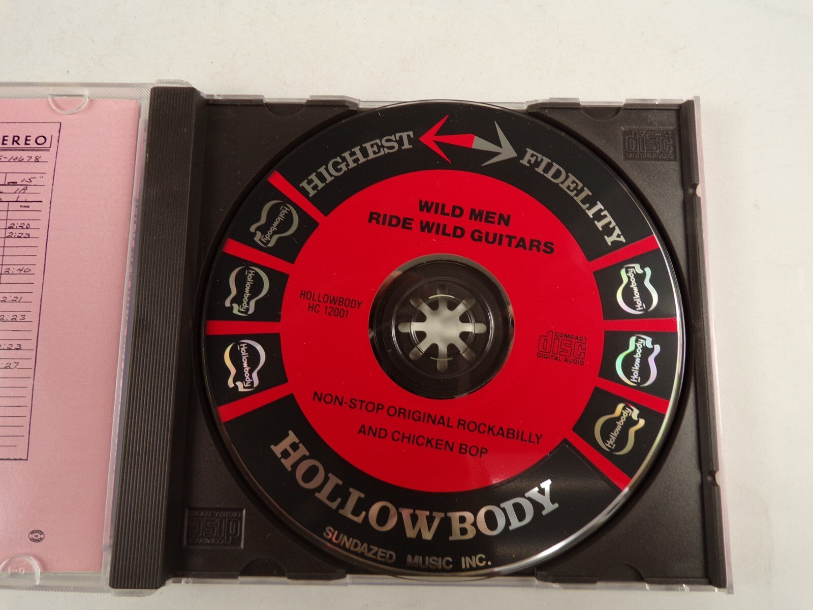 Wild Men Ride Wild Guitars Original Rockabilly And Chicken Bop! Vol 1 CD#48
