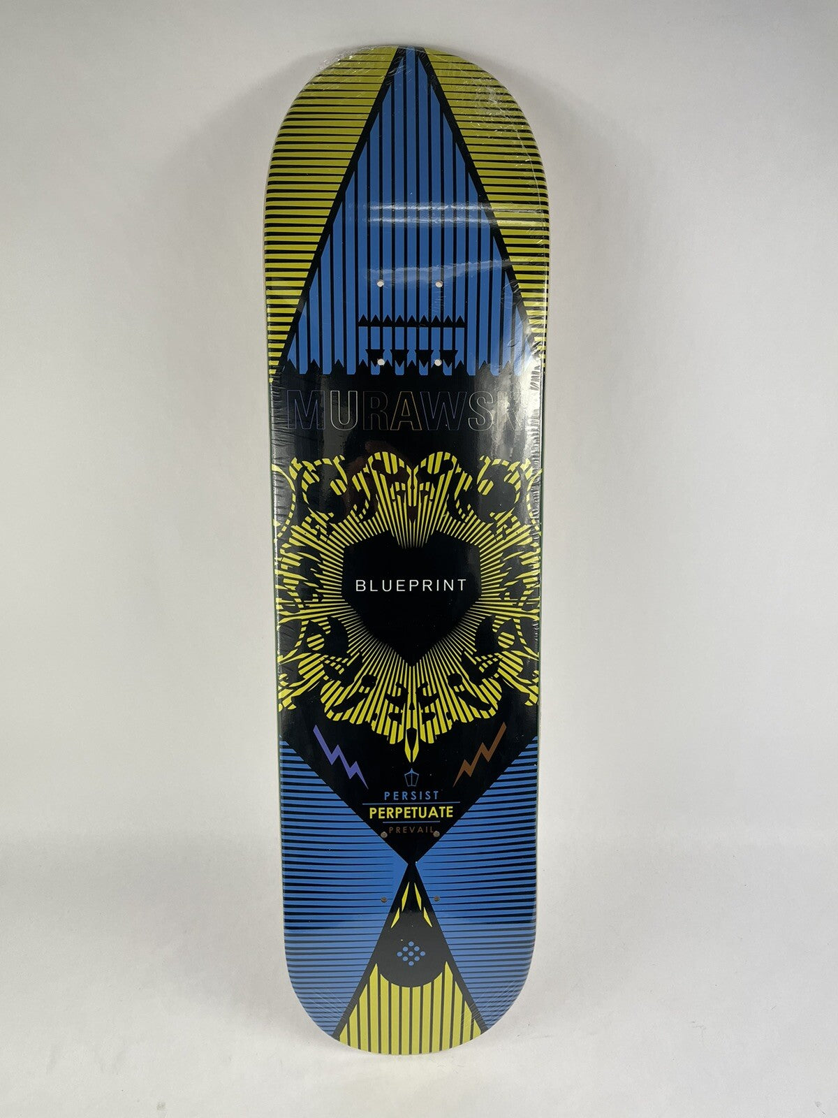 BLUEPRINT skateboards deck 8" RARE quality Marty Murawski Inheritance