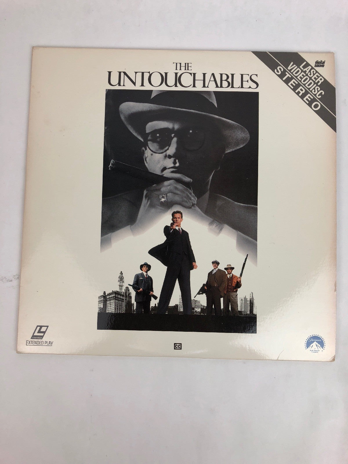 Laserdisc [W] * The Untouchables * Robert DeNiro Kevin Costner Sean Connery