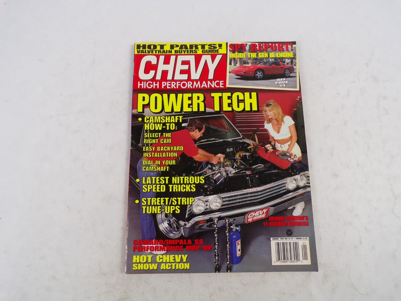 January 1996 Chevy High Performance Power Tech Camshaft How-To: Select The Right