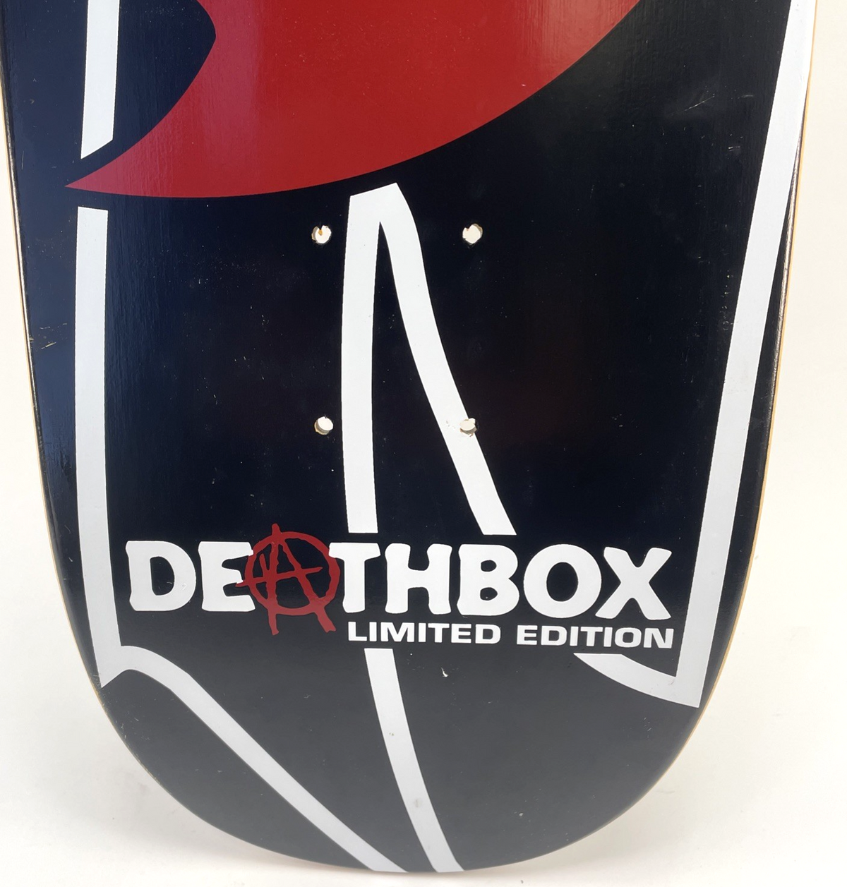 Death Box Skateboards Limited Edition 100% SKATEBOARDER Shaped Deck 32.5" x 9"