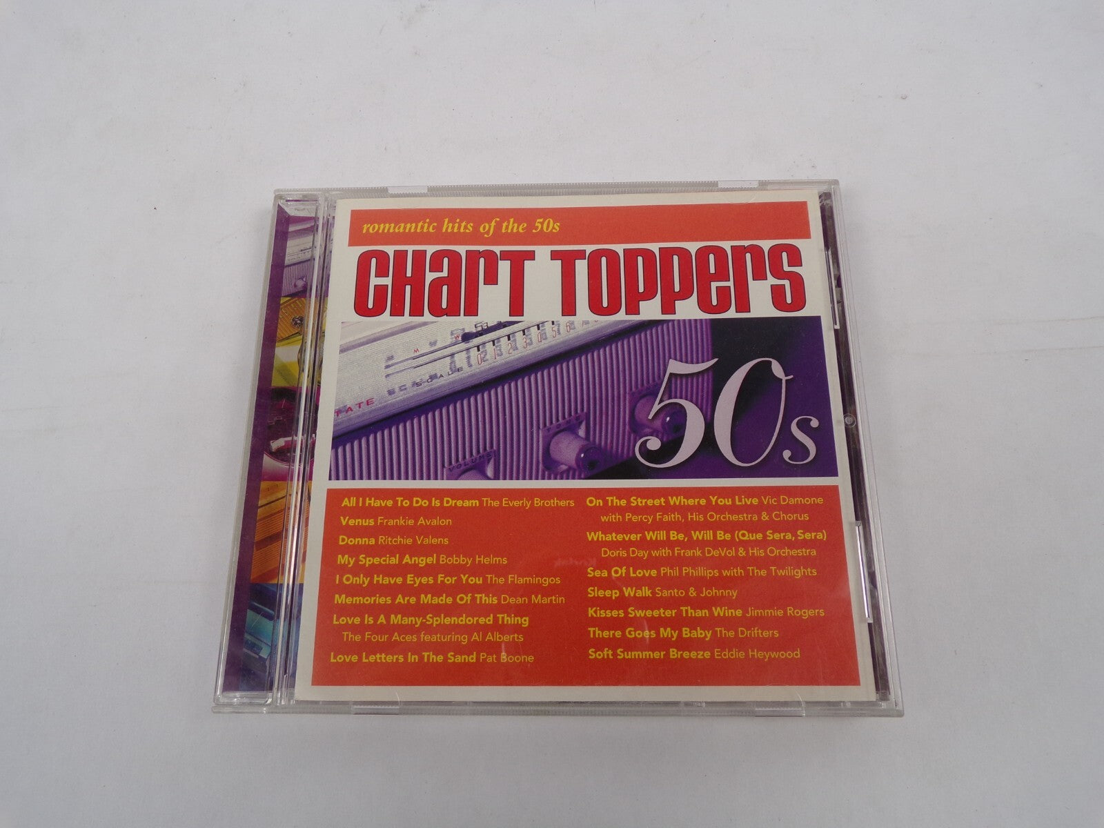 Chart Toppers Romantic Hits Of The 50s All I have To Do Is Dream Venus CD#26