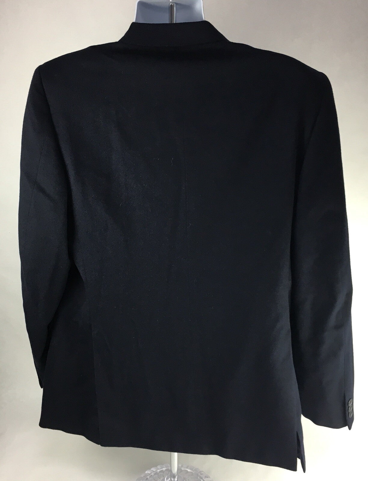 LORO PIANA Navy Blue 100% CASHMERE Blazer Sport Coat Jacket EU 58 Vintage