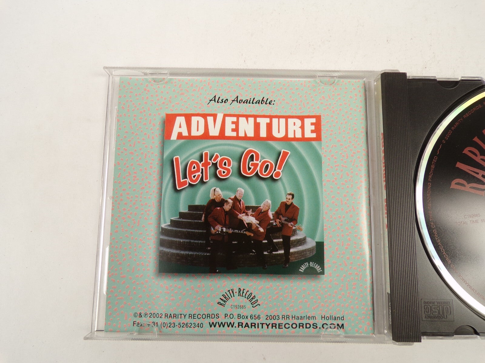 Adventure Vol 2 Rock Your Baby Tell Him Red Top Linda Lu Blue Bird CD#44