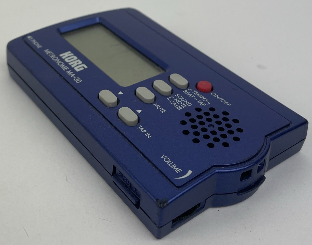 Korg MA-30 Compact Digital Pocket Metronome Music Guitar Tuner TESTED