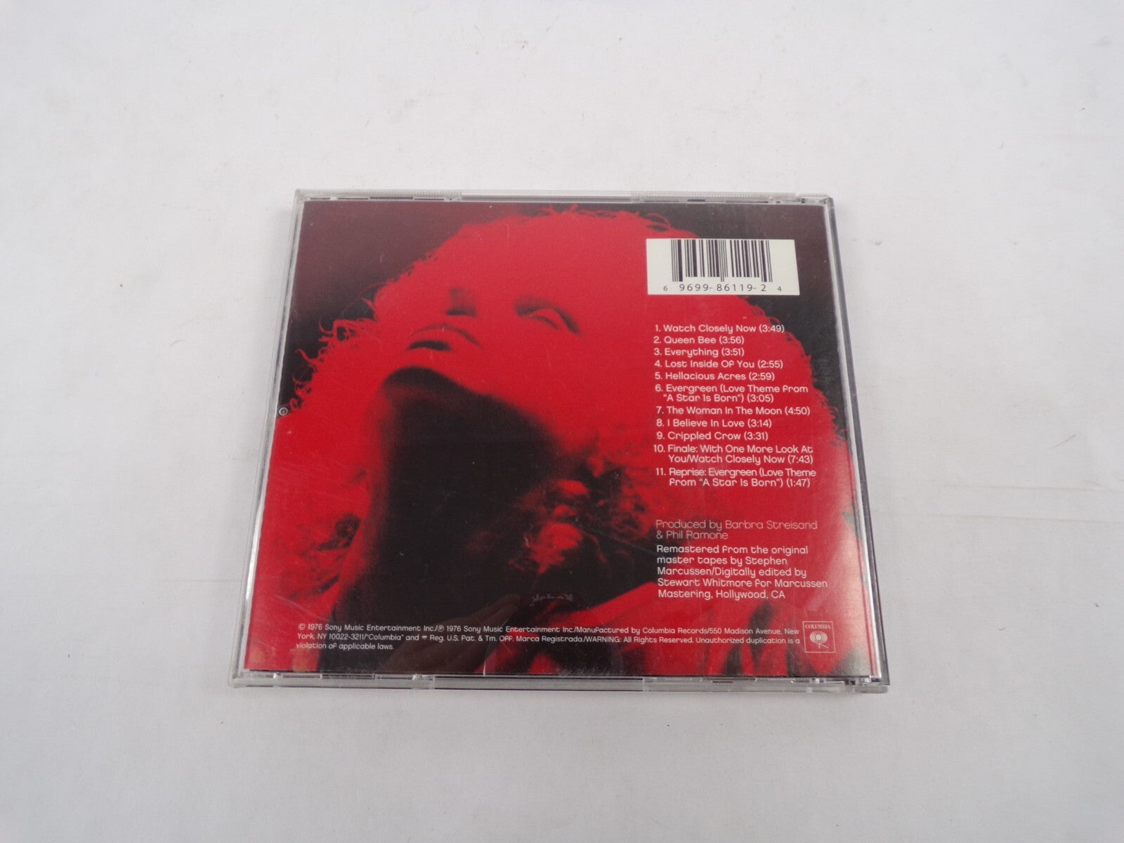 Barbra Steisand Kristofferson Watch Closely Now Queen Bee Everything Lost CD#30