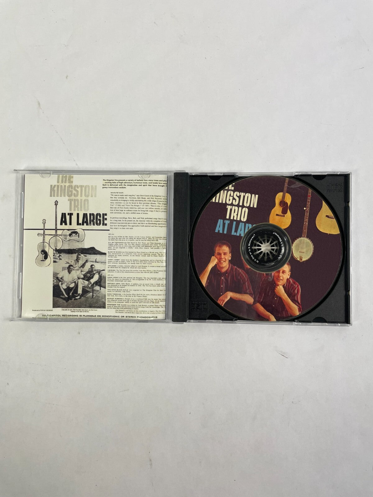 The Kigston Trio At Large M.T.A. All My Sorrows Blow Ye Winds Corey, Corey CD#72