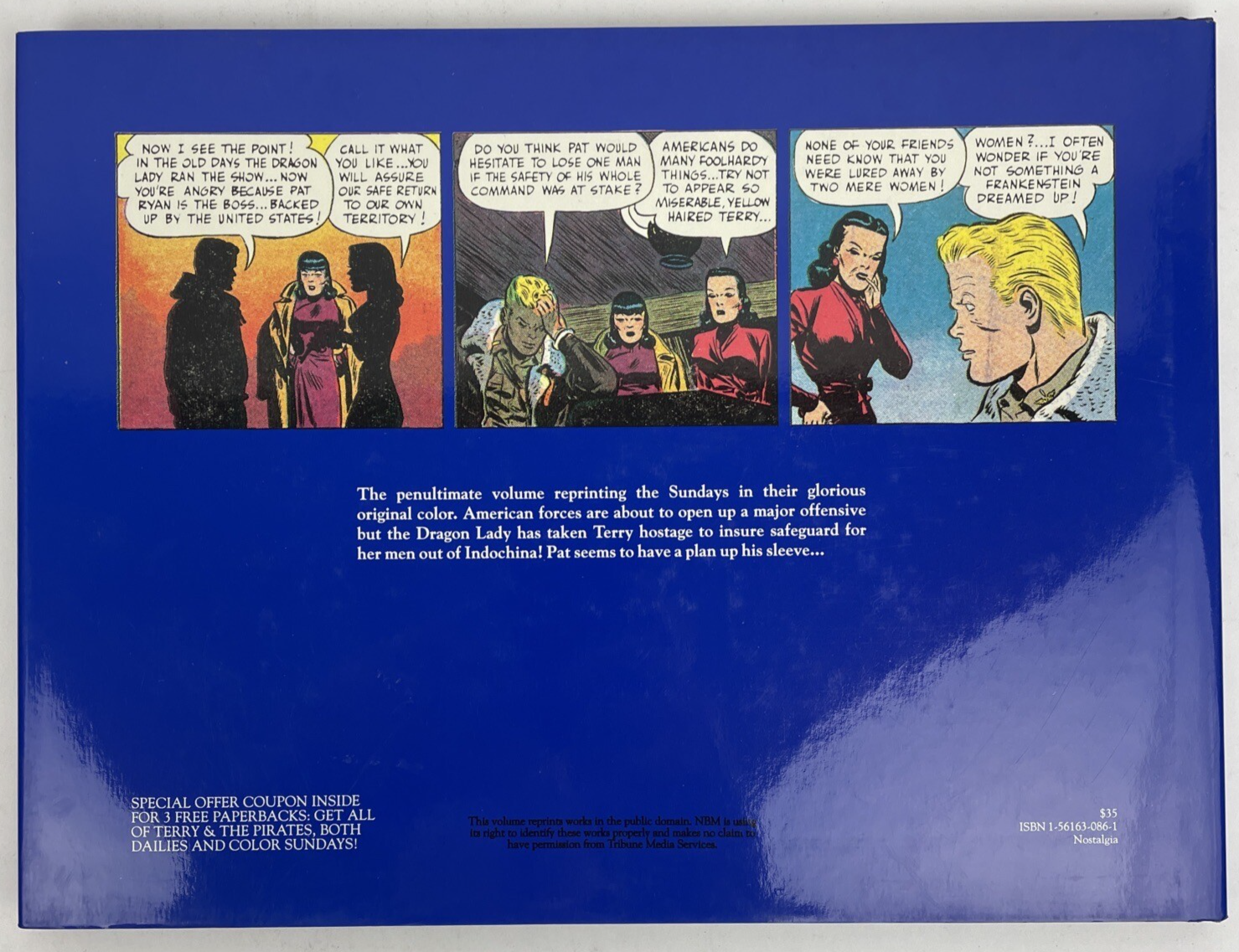 Terry and the Pirates Color Sundays Vol 11 (1944-1945) Flying Buttress HC - VGC