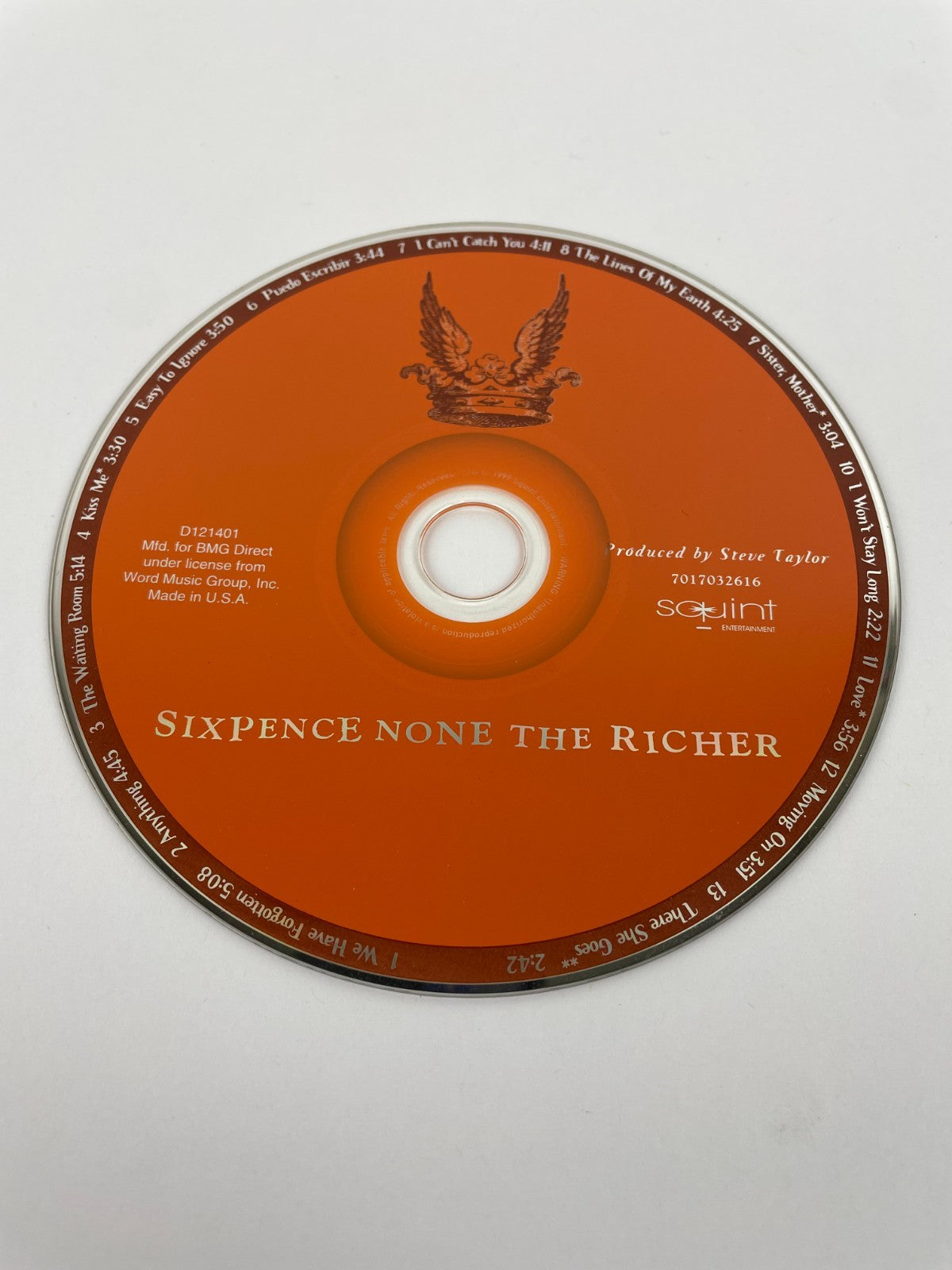 Sixpence None the RicherSixpence None the Rich Digital Audio CD BMG Records 1997