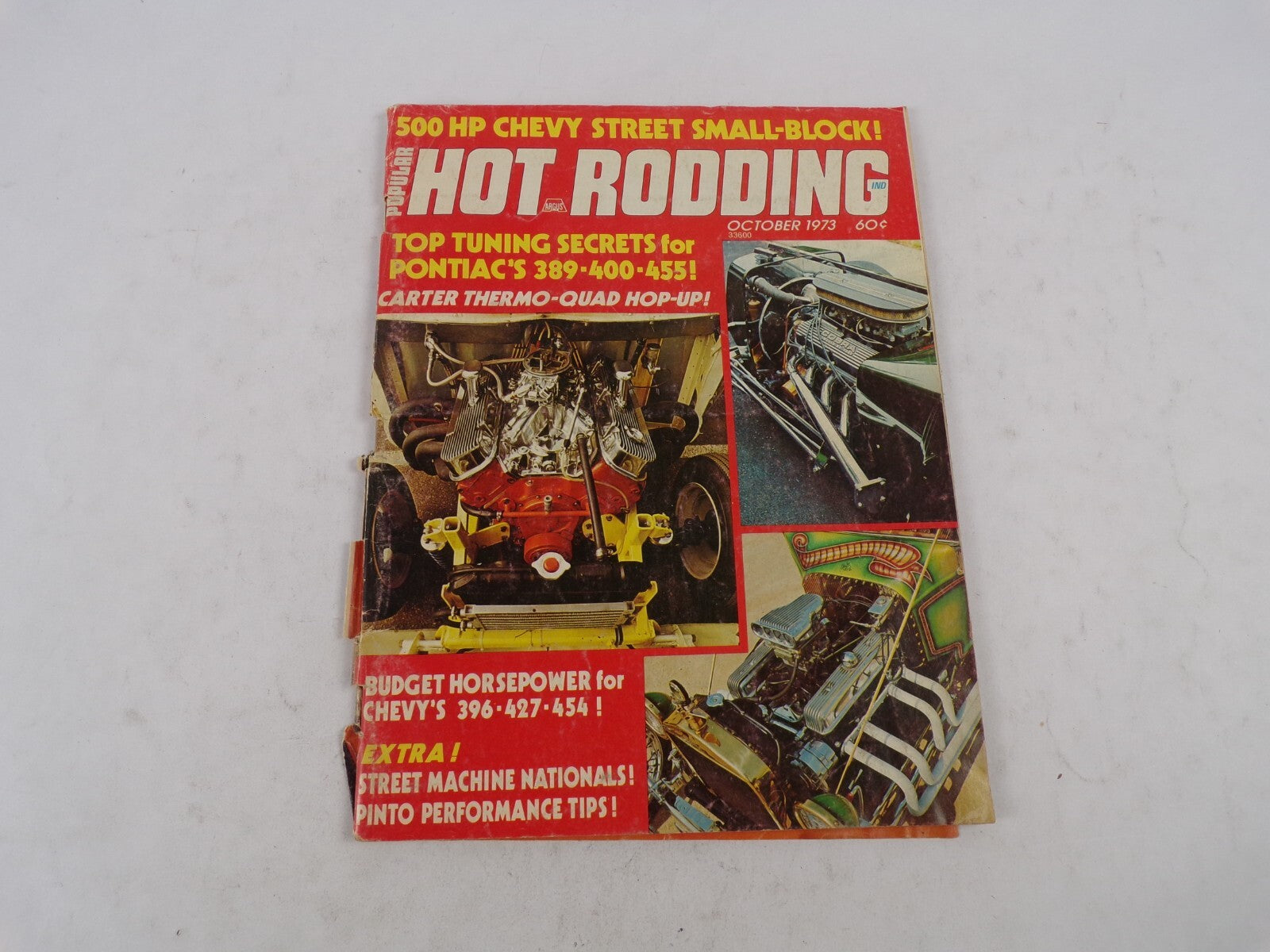 February 1973 Hot Rod Magazine Flash! Super '73 Speed Parts! Popular Small-Block